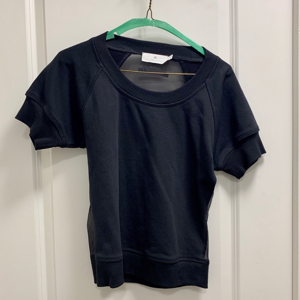Stella McCartney by Adidas mesh back shirt